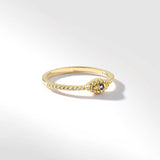 Envy Ring in Sapphire and Diamond