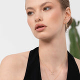 Moonbeam Necklace in Diamond