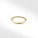 Silhouette Band in Diamond