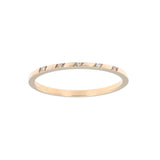 Tiger Stripe Band in Diamond