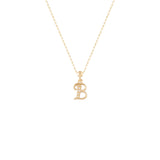 Calligraphy Pendant in Diamond