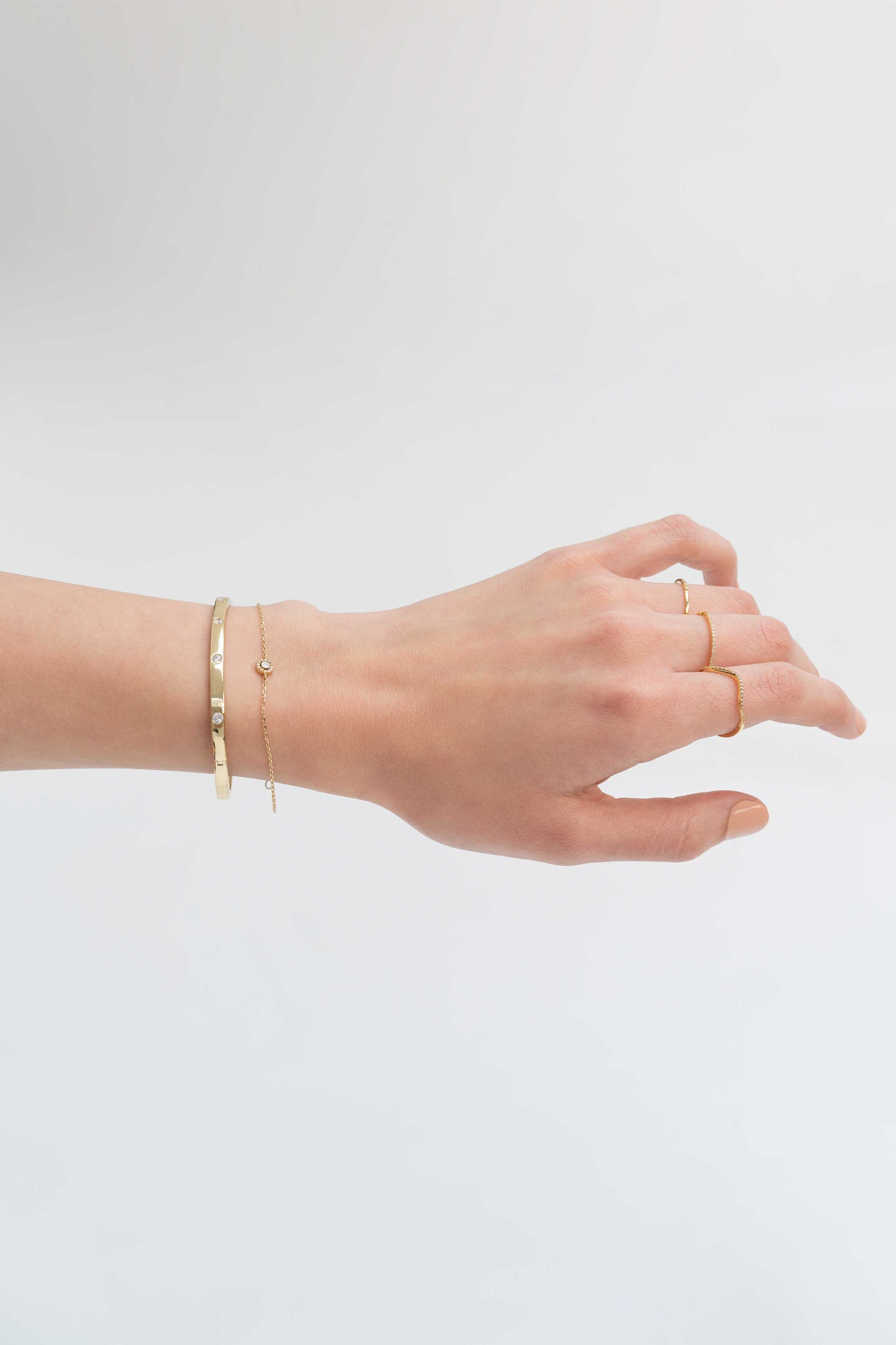 2.4/2.6/adjustable/cz Diamond Silver/rose Gold Handcuff/handcuff/openable  Bracelet/hand Harness/hand Jewelry/diamond Bracelet - Etsy