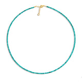 Blue Lagoon Necklace in Turquoise and Diamond