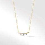 Throne Necklace in Diamond